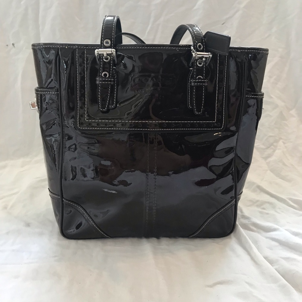 Brown Coach Tote